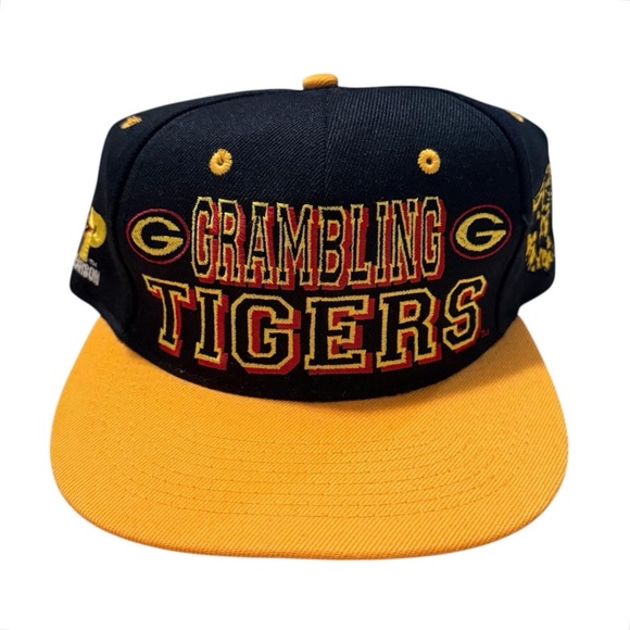 Drew Pearson Headwear Other - Drew Pearson NCAA Grambling Tigers Blockhead Twin Bill Snapback